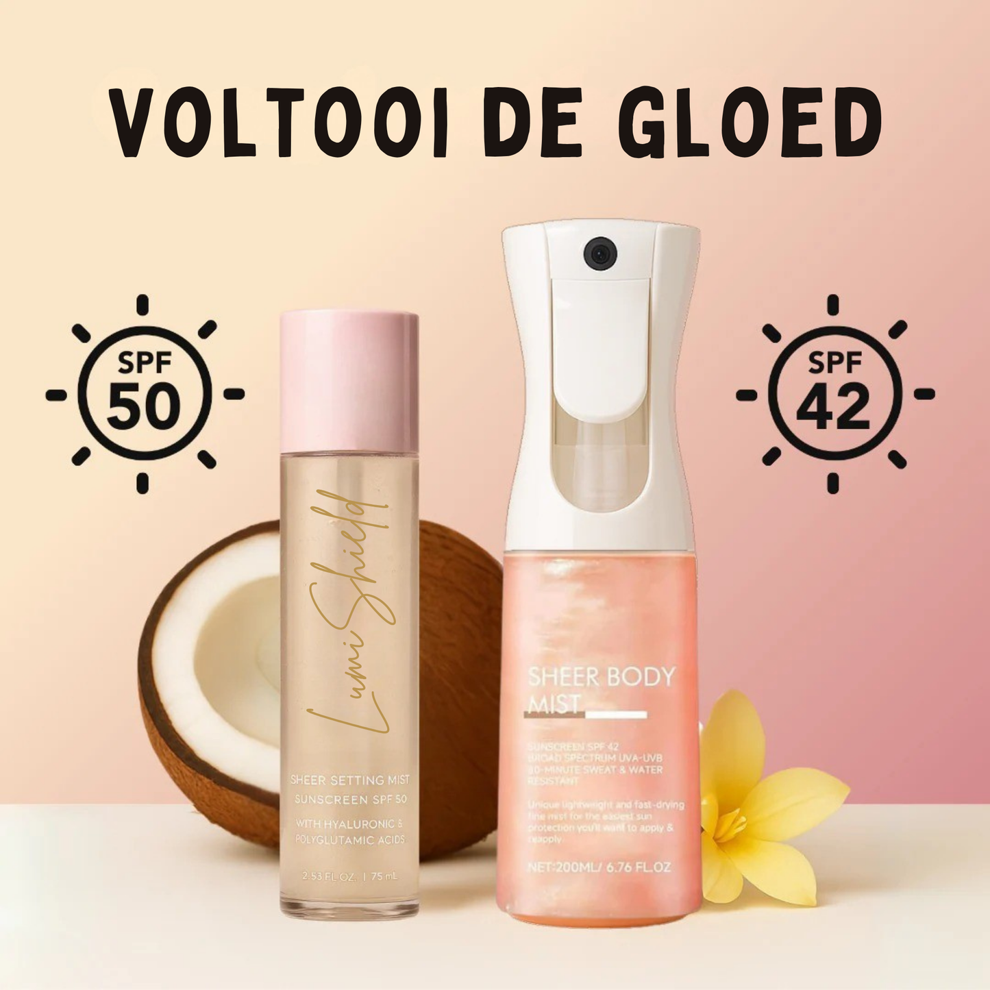 LumiShield™ | Luxe Zonlicht & Glow Bescherming