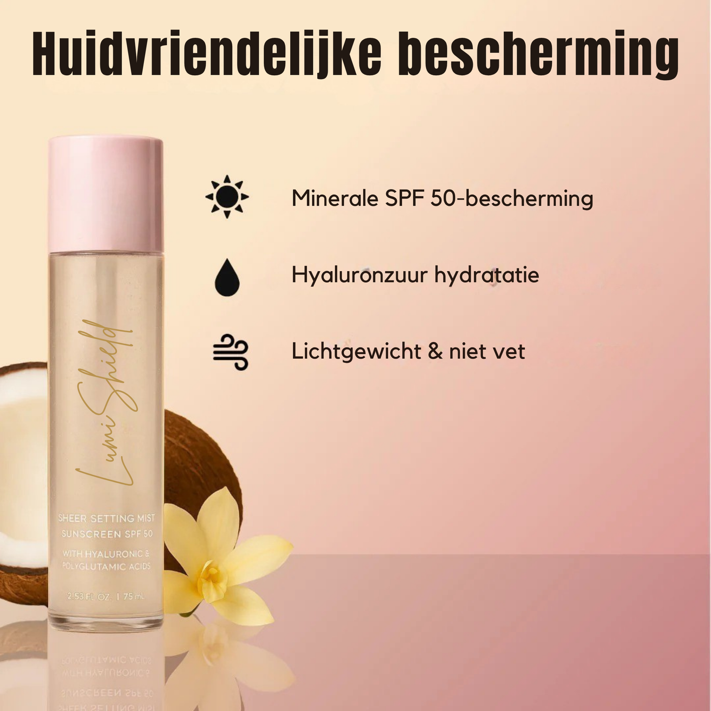 LumiShield™ | Luxe Zonlicht & Glow Bescherming