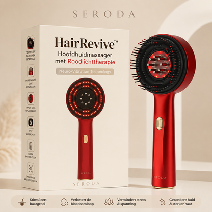 HairRevive™ | Hoofdhuidmassager met Roodlichttherapie