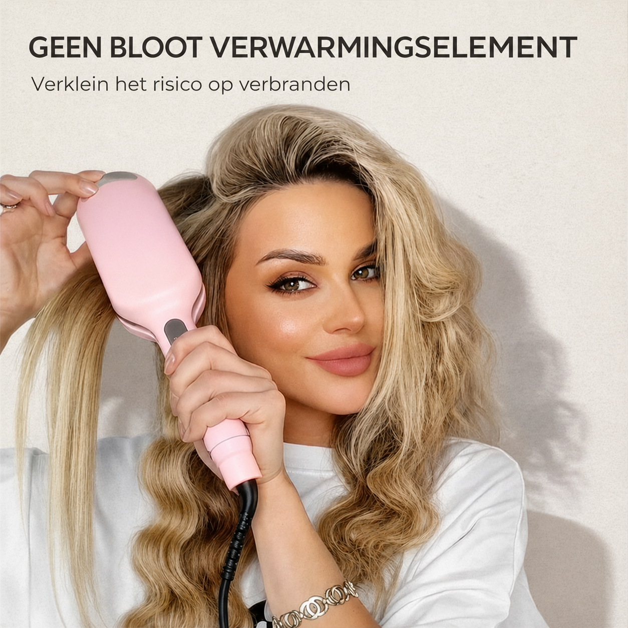 WaveGlam Pro™ | Salonwaardige Beach Waves in 10 Minuten