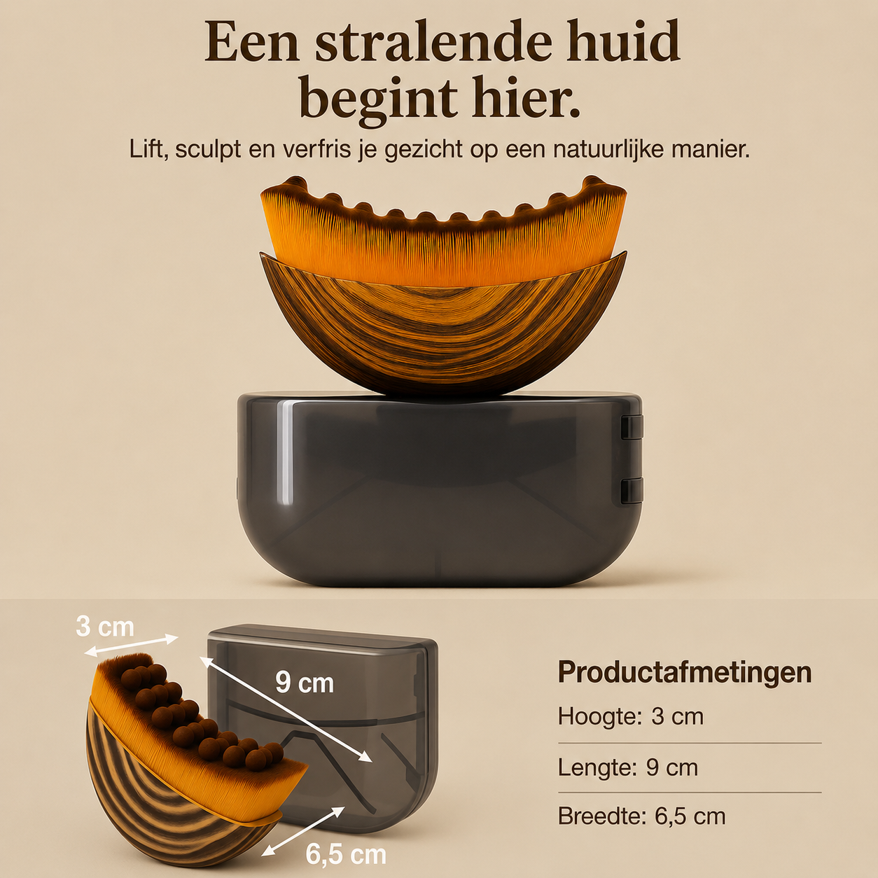 GlowLift Brush™ | Zeg vaarwel tegen een opgezwollen gezicht