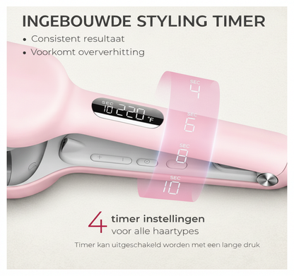 WaveGlam Pro™ | Salonwaardige Beach Waves in 10 Minuten